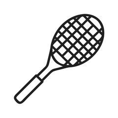 tennis racket and ball