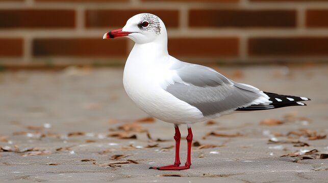 Stunning Red-billed Gull Bird Photography, Wildlife Image