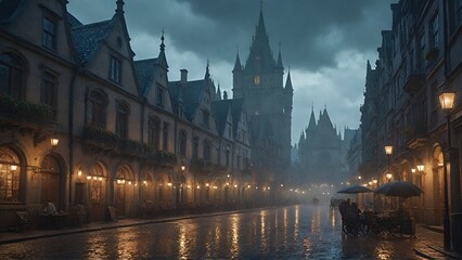 Fototapeta premium city at night