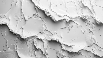 Obraz premium A white wall with a textured surface that resembles a wave