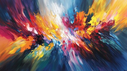 Blurred light abstract. Generative AI