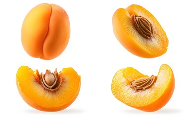 Floating Apricots,  Juicy Fruit Still Life Photography