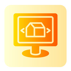 Web gradient icon
