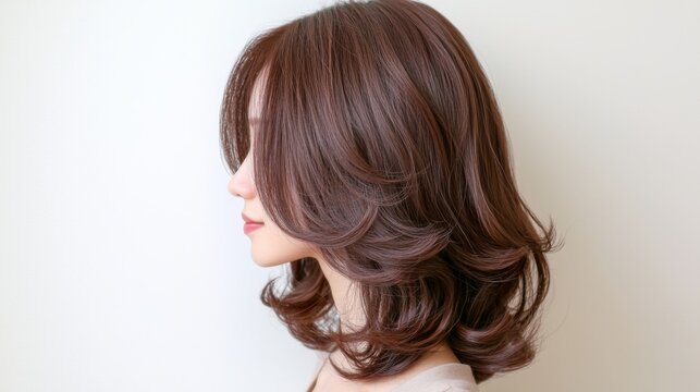 Stylish hair styling tips beauty salon blog post indoor side view hair care techniques for healthy hair