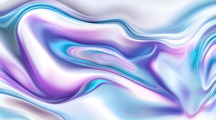 Stunning Abstract Liquid Art Design: Vibrant Color Flow Pattern
