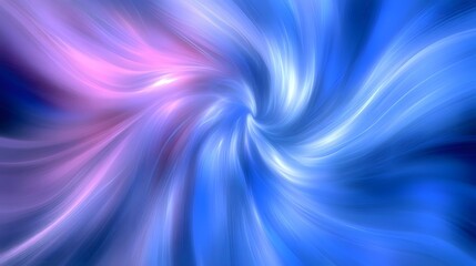 Abstract Swirling Blue Pink Light Energy Vortex Background