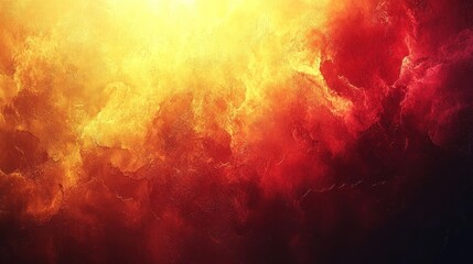 Abstract fiery texture with gold and red hues