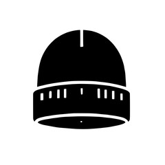 Winter Beanie Icon: A simple, yet stylish winter beanie icon, perfect for websites, mobile apps, and branding materials.