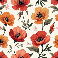 seamless floral pattern