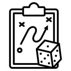 Strategy Gamble Icon