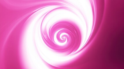 Obraz premium Stunning Pink and White Abstract Spiral Design