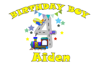 This vibrant "Birthday Boy" this PNG with transparent background, ideal for party invitations and designs.