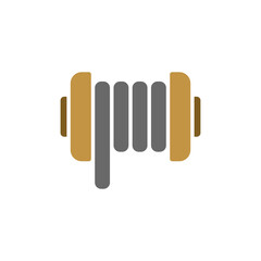 cable reel icon. Sleeping time icon, simple flat style, illustration, logo sign symbol pictogram template, for ui or ux isolated on white for mobile app, editable