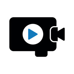 video camera icon.
