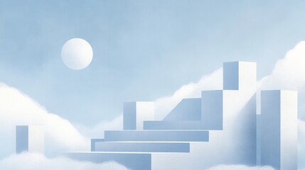 Fototapeta premium Illustration that represents the concept of Building Healthy Boundaries 