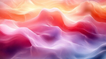 Obraz premium Gradient Flow of Colors. Generative AI