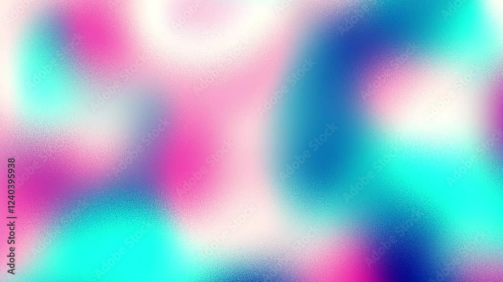 Leinwandbilder dark blue and pink light glowing grainy gradient, dark background noisy texture abstract banner head