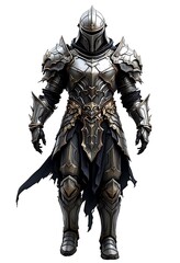 Epic Fantasy Knight Armor 3d Render Detailed Design