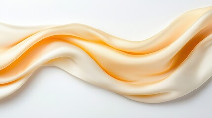 Obraz premium Soft Silk Fabric Flowing in Gentle Waves