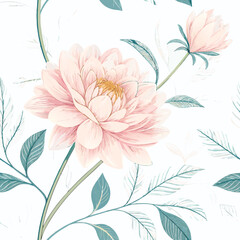 Flower pattern design.