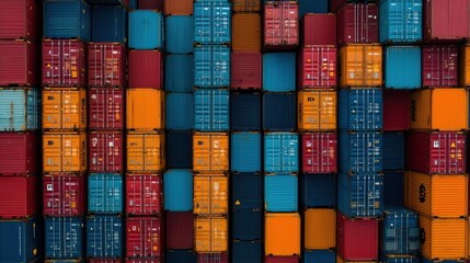 Fototapeta premium Optimized supply chains with real-time data integration.