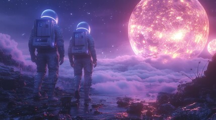 Exploring a Nebulous World in Space. Generative AI