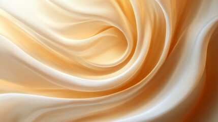 Fototapeta premium 3D rendering spiral silk textile fabric texture background