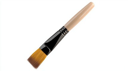 Fototapeta premium Soft Pastel Paintbrush with Smooth Bristles for Artistic Expression and Creativity