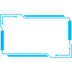 Obraz premium Futuristic Frame Technology