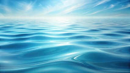 Soft blue wallpaper with gentle waves and subtle ripples creates a soothing ambiance perfect for a peaceful retreat, serene decor, calming atmosphere