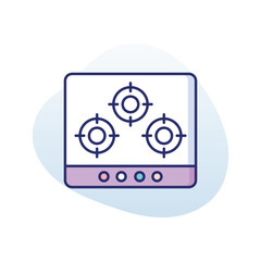 Stove  vector icon