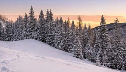 Tatry: Polana Kalatówki w mroźny, zimowy poranek przed wschodem słońca © Michal45