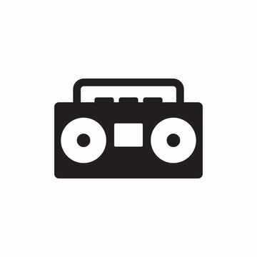 recommend clip art: boombox stereo music icon vector sign