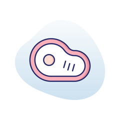 Meat  vector icon