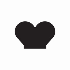 favorite love heart icon vector sign