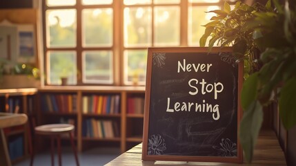 Inspiring Learning Space with Motivational Message