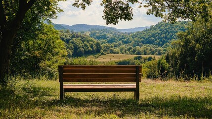 An outdoor view of a serene landscape, representing the calm and spiritual peace of Sabbath rest