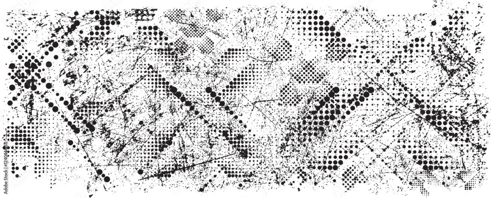Poster grunge texture. vector, distress, textures .simply place grungy textured overlay over any object to 