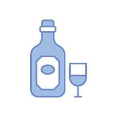 Wine vector icon