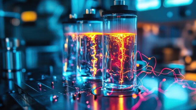 A lab demonstration of solid-state batteries focusing on safety, performance, and sustainability
