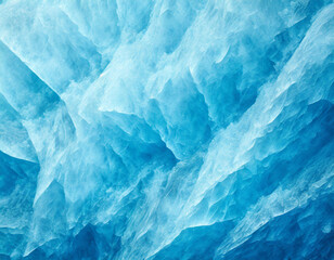 Obraz premium Geometric blue ice texture background 