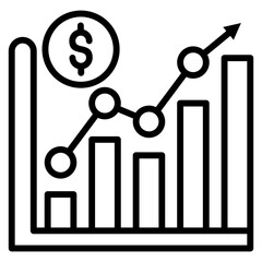 Obraz premium Increase Icon