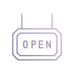 Open  vector icon