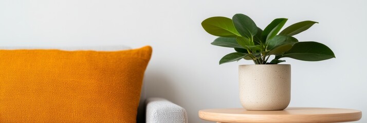 Scandinavian Living Room Vibe Cozy Knit Textures and Greenery for Family Bonding - Comfort-Centric Home Design and Interior Decor Inspiration