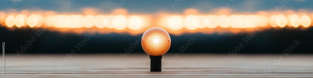 Poster ambient lighting aesthetic modern podium on elevated stage for premium professional events - inspiri