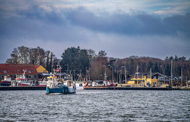 Snaptun Scenic Coastal Harbor With