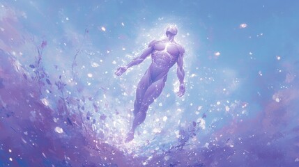 Illustration that represents the concept of Muscle Recovery and Repair 