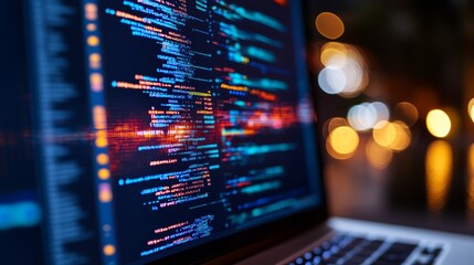 Futuristic Security Operations Center Display Interactive Monitors with Encrypted Code VisualsAdvanced Tech Aesthetic for Digital Security and Network Management Solutions