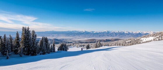 Modern Snow Safety Training Graph Chart of Person Sliding Down Snowy Slope with Winter Gear - Essential Avalanche Rescue Skills for Outdoor Adventure Companies