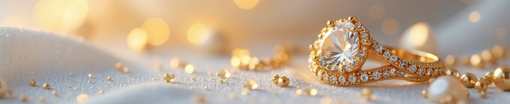 Zafiro y diamante en oro blanco sobre el codo, vestido, zafiro